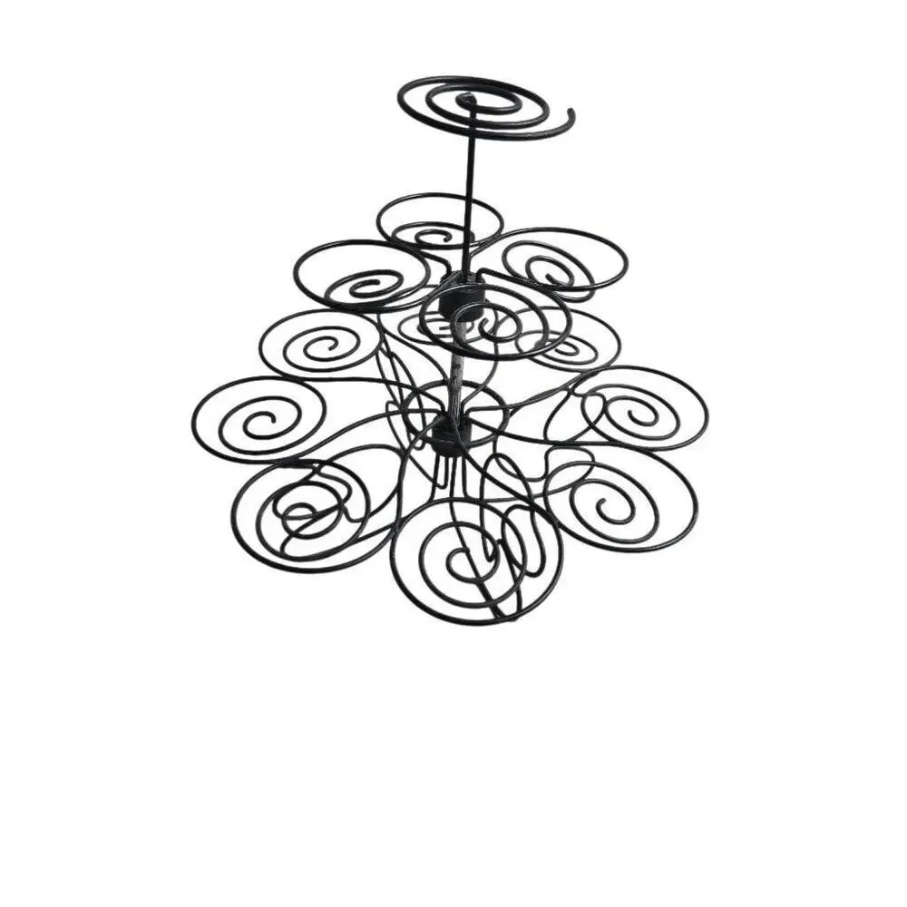 Wilton black metal wire cupcake holder